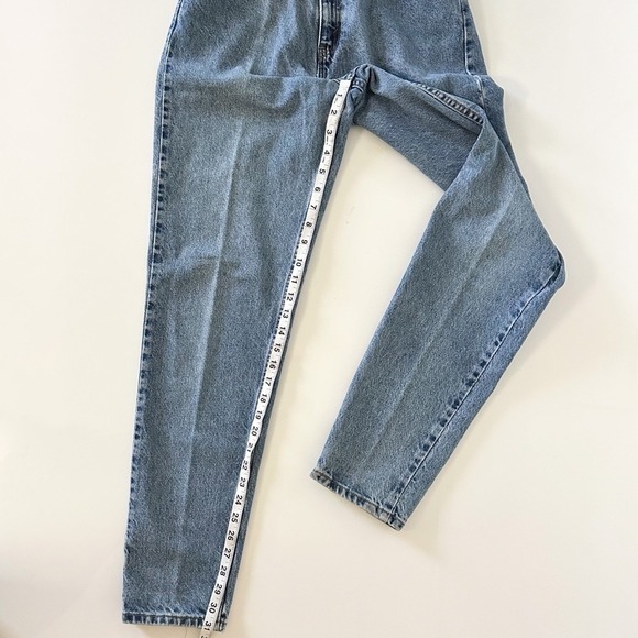 Vintage Levi's 90s‎ High Waisted Relaxed Fit Tapered Leg ORANGE TAB - size 7 - Picture 9 of 12